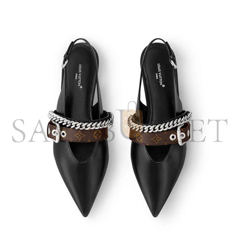 l0vis Vvtt0n lv vibe slingback flat ballerina 1ahn92